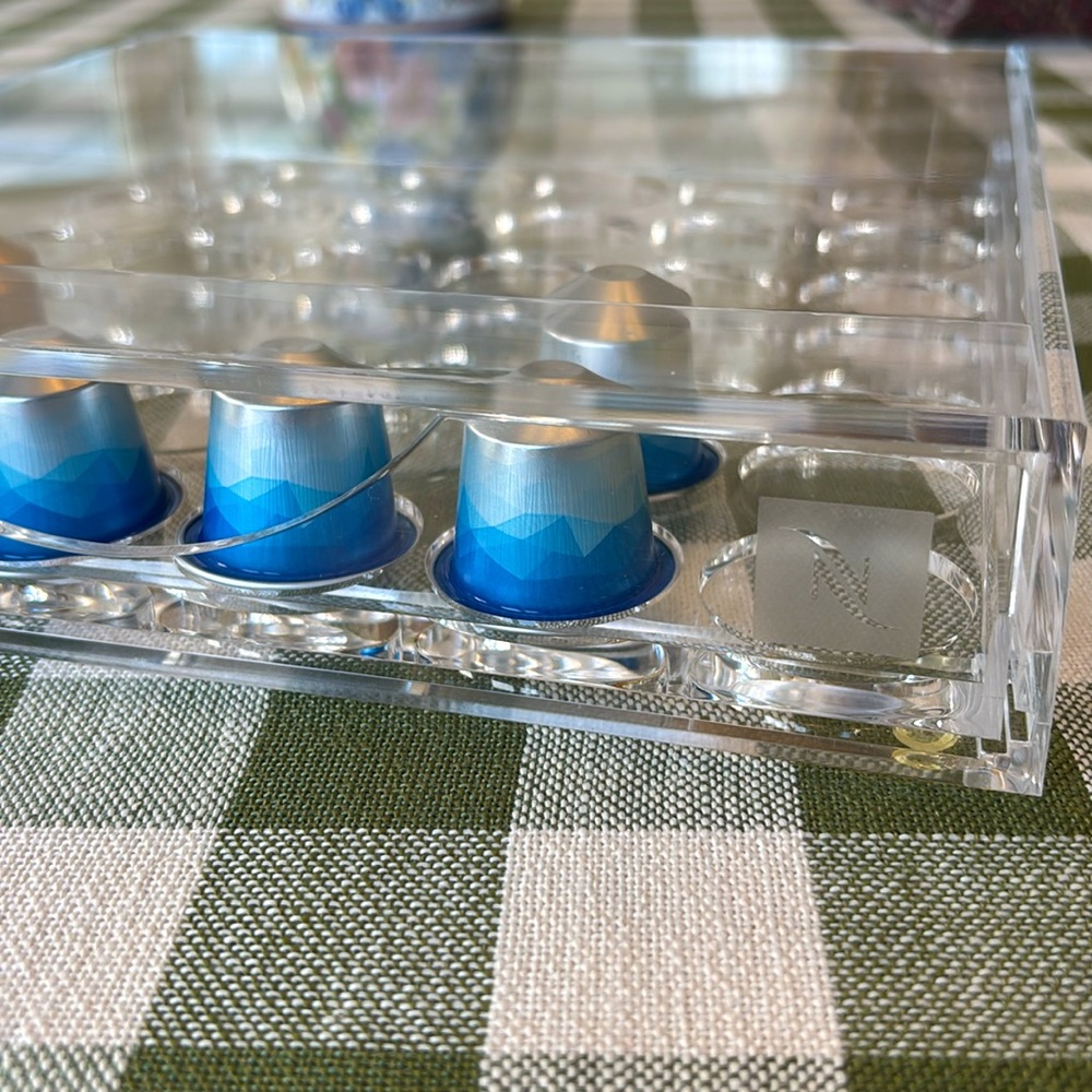 Nespresso Acrylic Capsule Drawer and Shelf/Riser